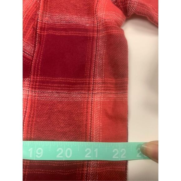 Lace Up Flannel Tunic - Picture 7 of 8